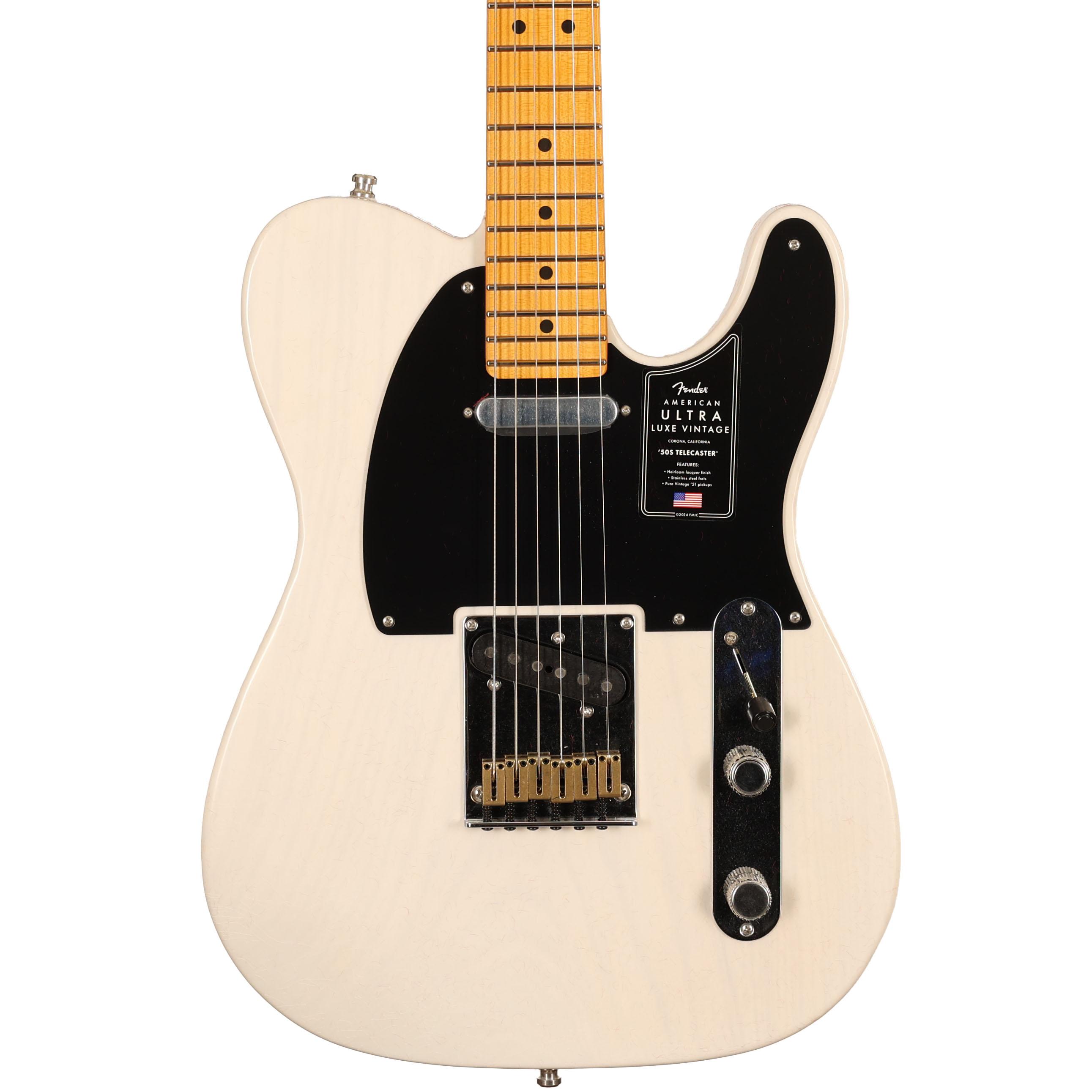 Fender American Ultra Luxe Vintage '50s Telecaster in White Blonde